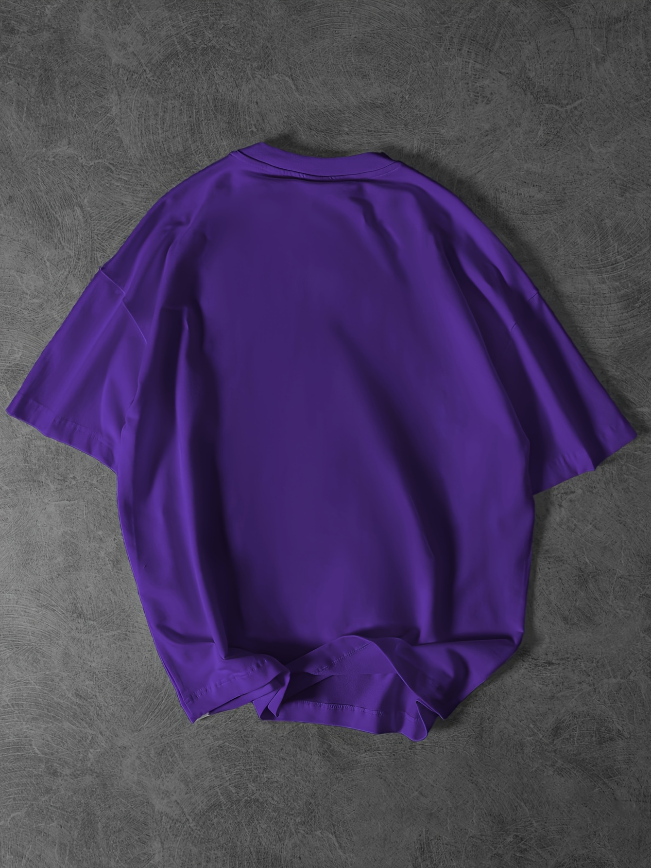 Men'S Plus Size Casual Short Sleeve T-Shirt - 