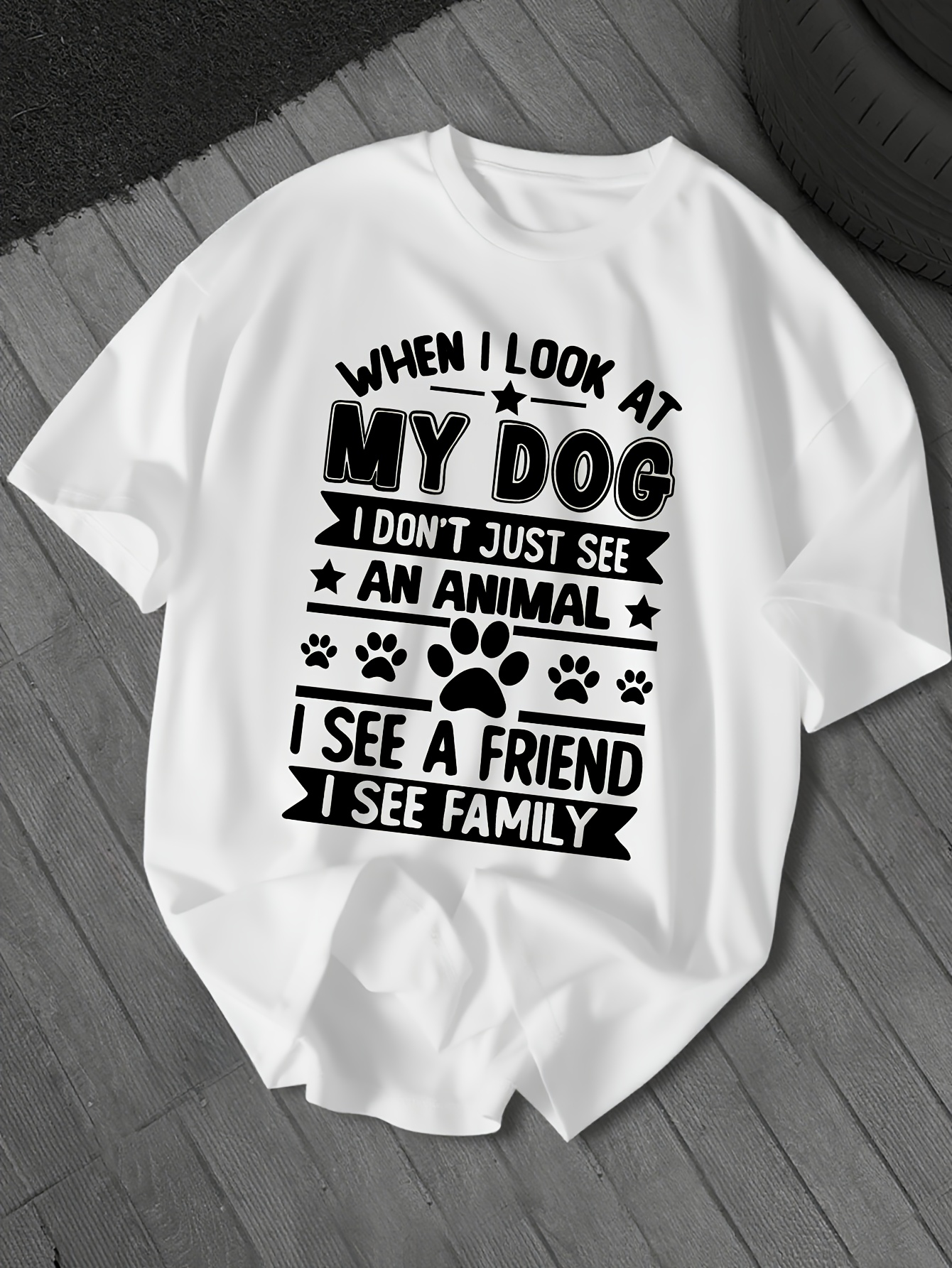 Men'S Plus Size Casual Short Sleeve T-Shirt - 