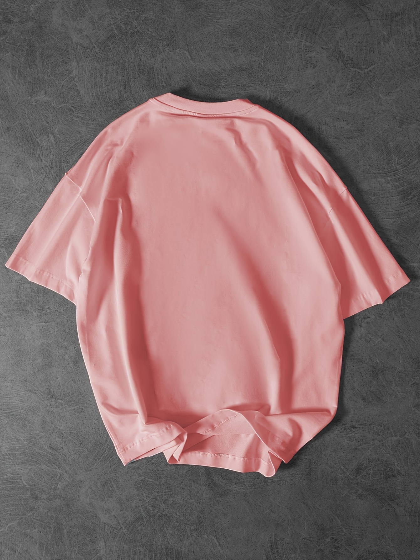 Men'S Plus Size Casual Short Sleeve T-Shirt - 