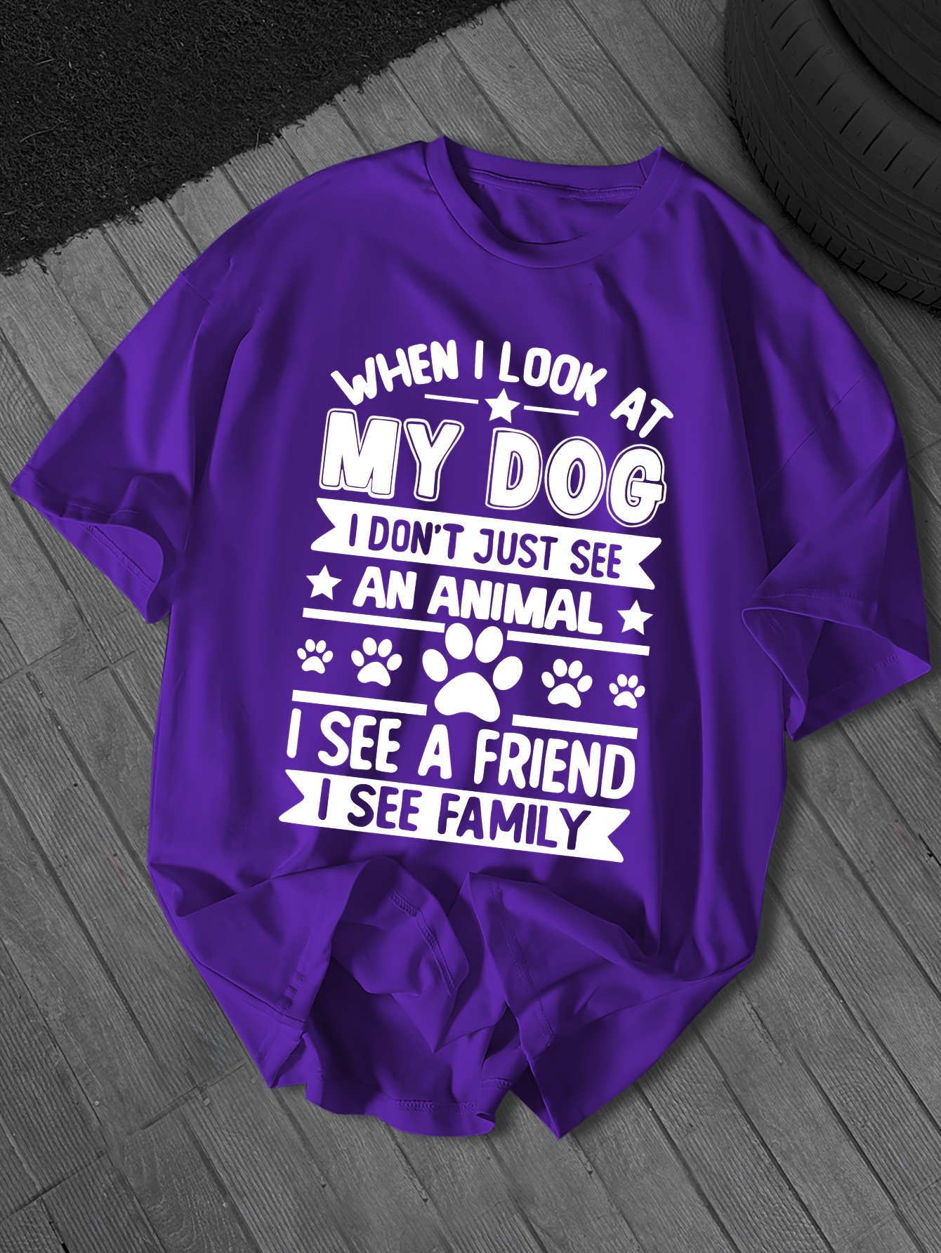 Men'S Plus Size Casual Short Sleeve T-Shirt - 