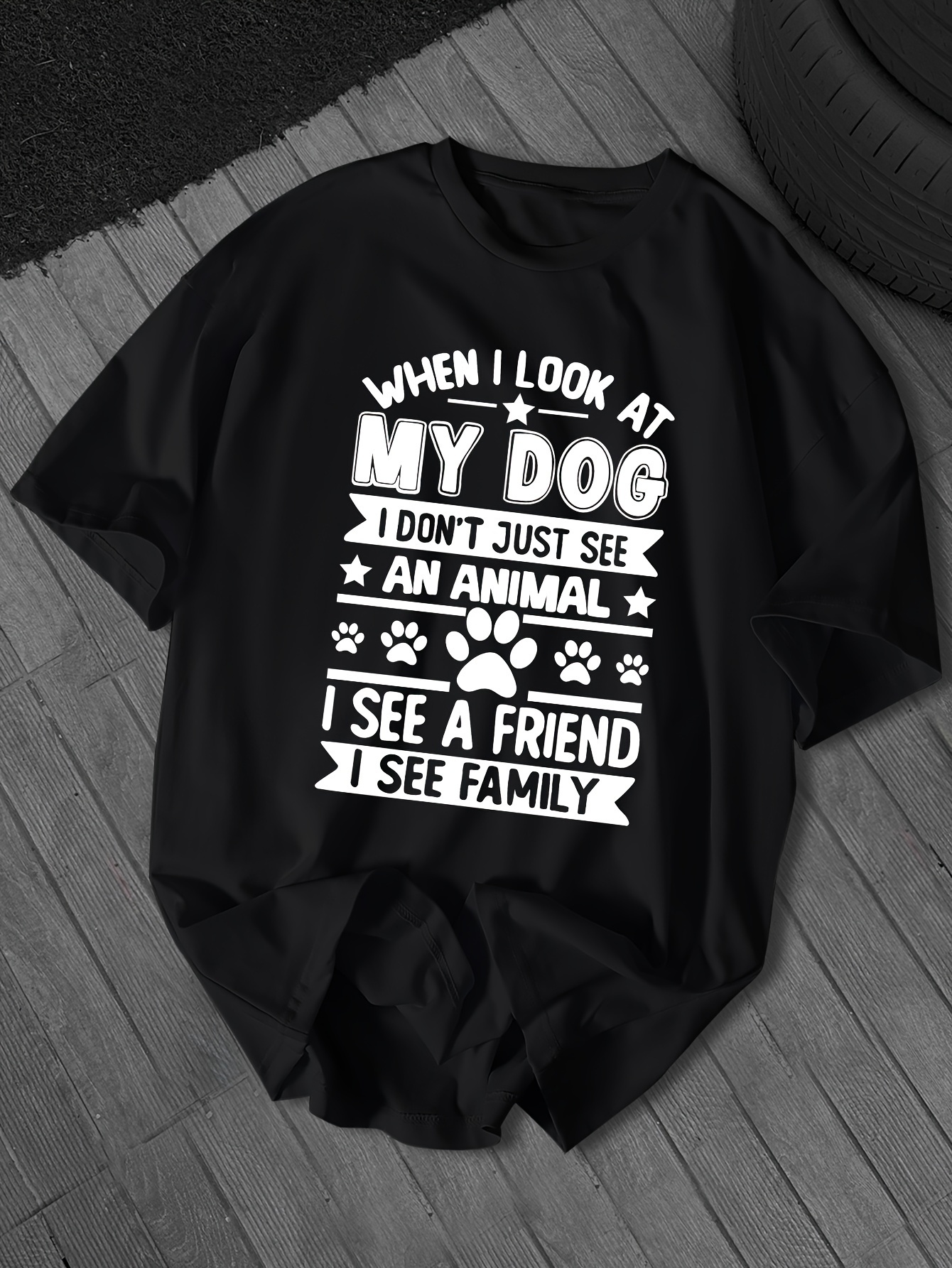 Men'S Plus Size Casual Short Sleeve T-Shirt - 