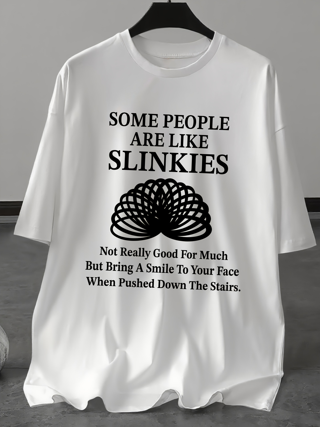 Men's Plus Size Funny Saying T-Shirt - 