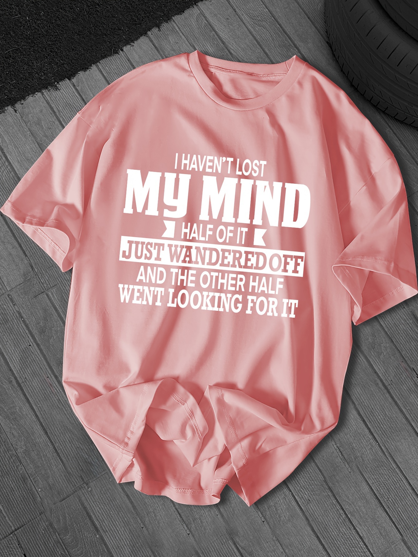 Men's Plus Size Funny T-Shirt - 