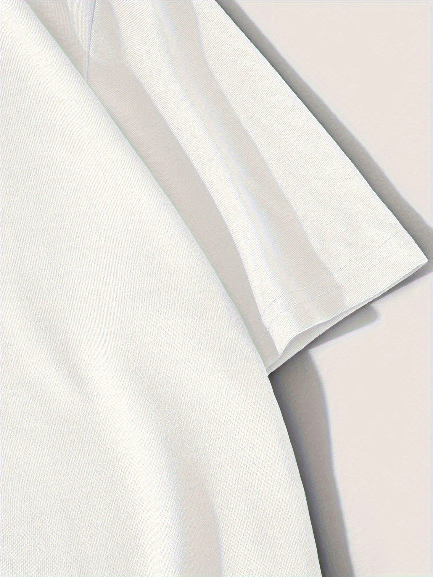 Men's Plus Size Crew Neck T-Shirt, Casual Short Sleeve, Polyester, George Washington Quote Print, Lettering & Portrait Graphic, Regular Fit, All-Season, Adult Men's Fashion Top