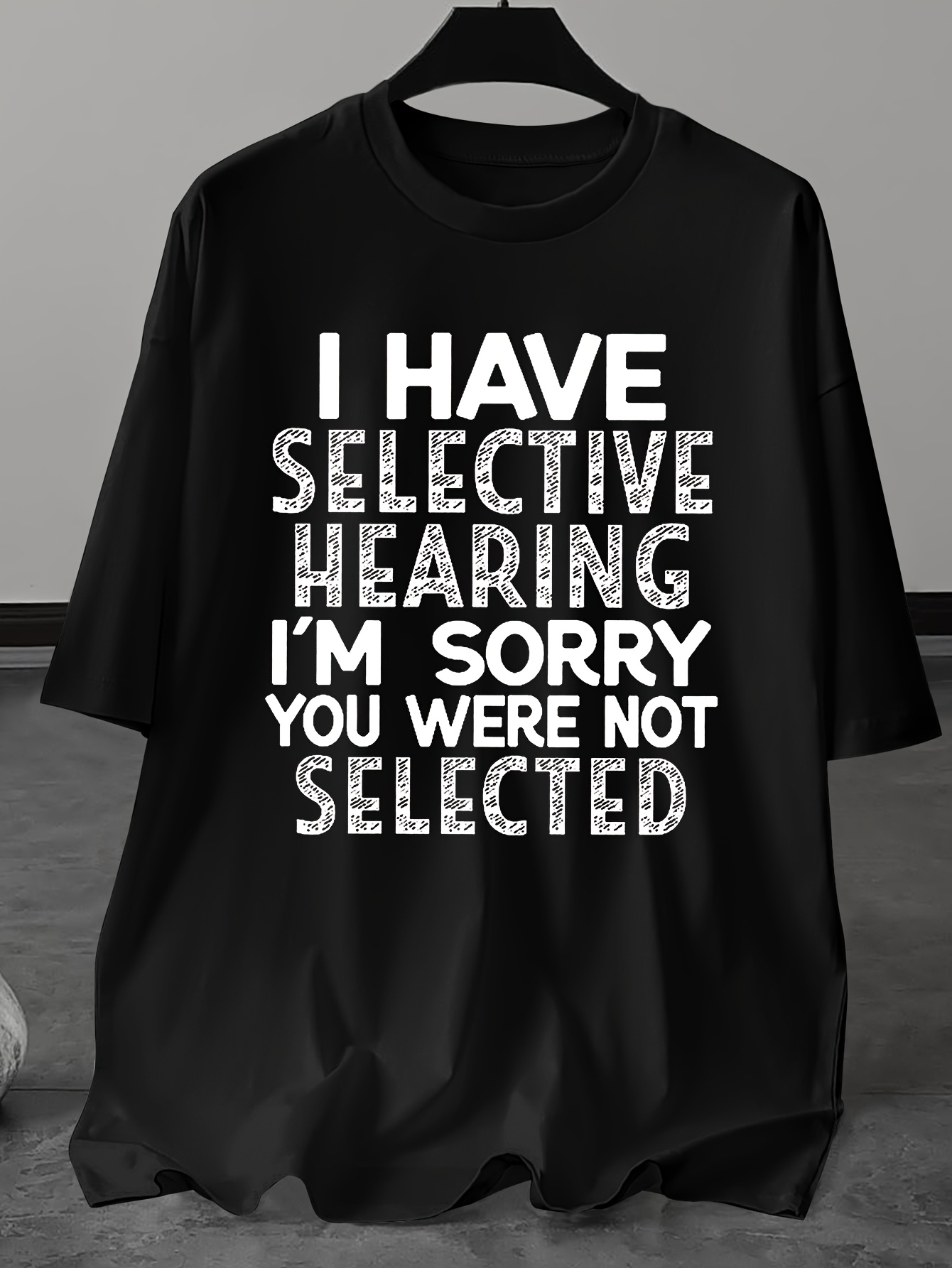 Plus Size Men's Casual Round Neck 