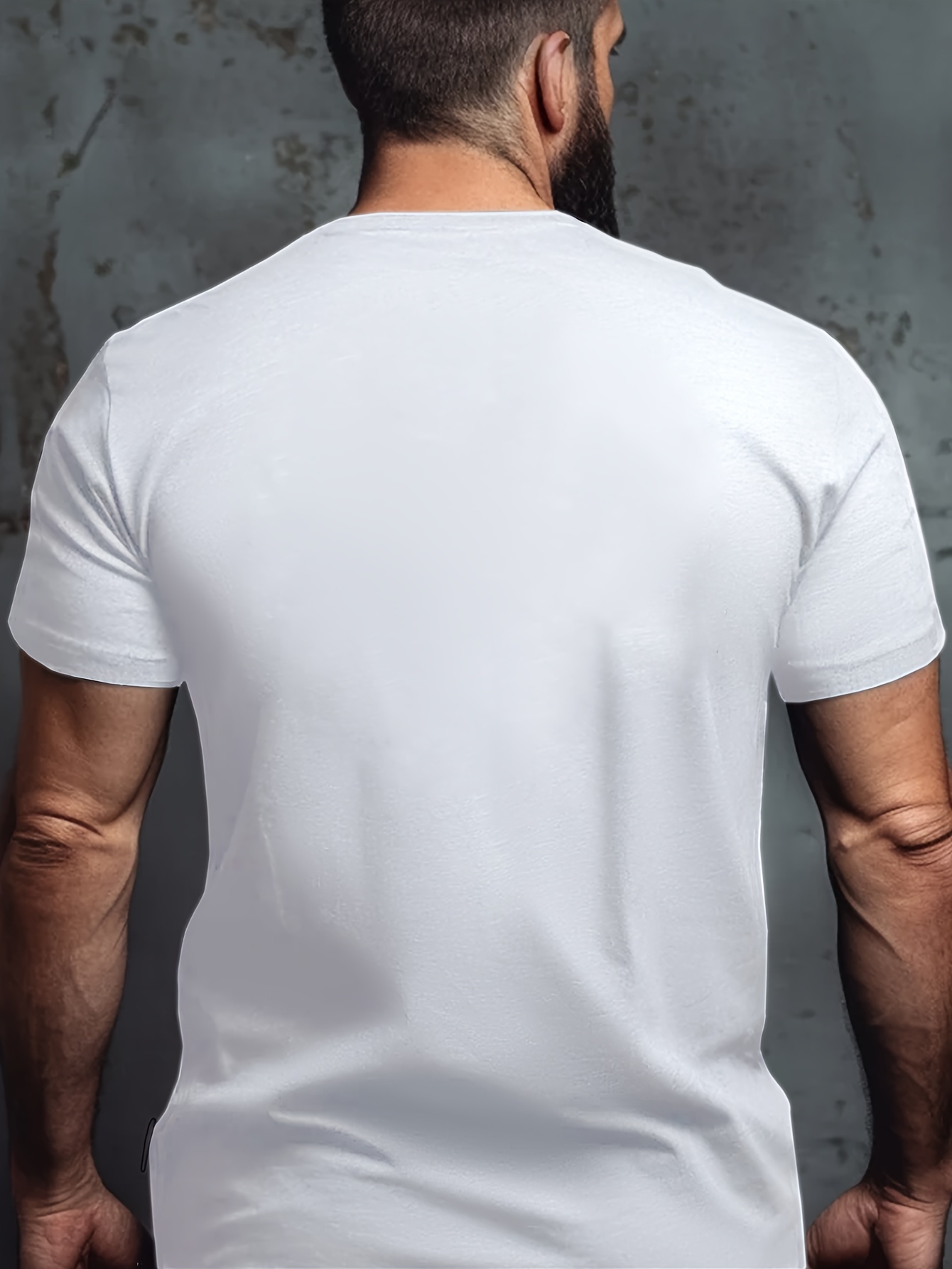 Men's Plus Size Funny T-Shirt - 