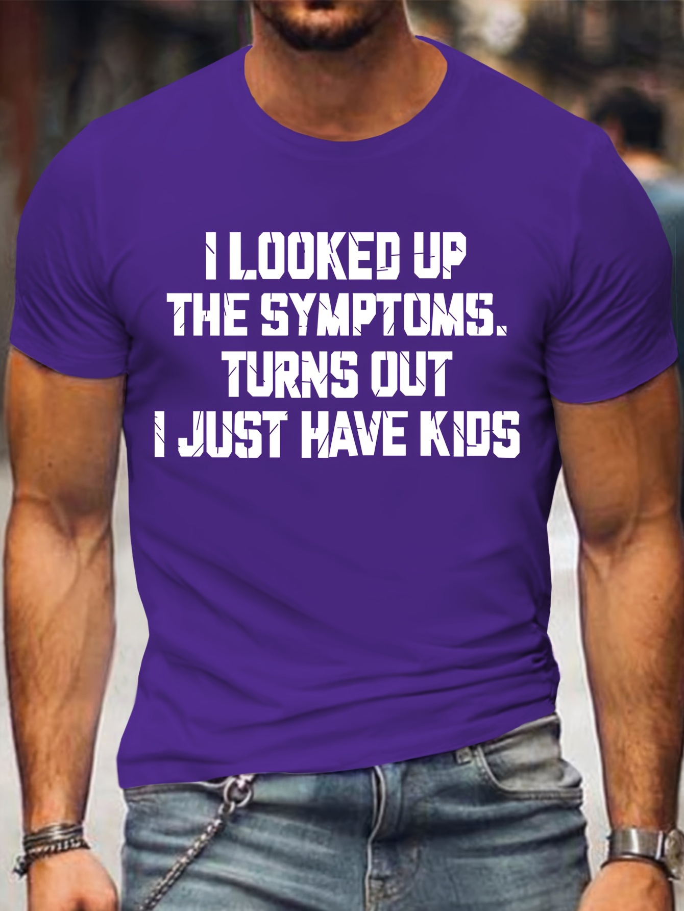 Unisex Adult Large Round Neck Casual Short Sleeve T-Shirt with Lettering Design - Seasonal, Polyester Fabric, Regular Fit, Adult Size, Knit Construction, Round Neckline, Suitable for Men And Women, Plus Size