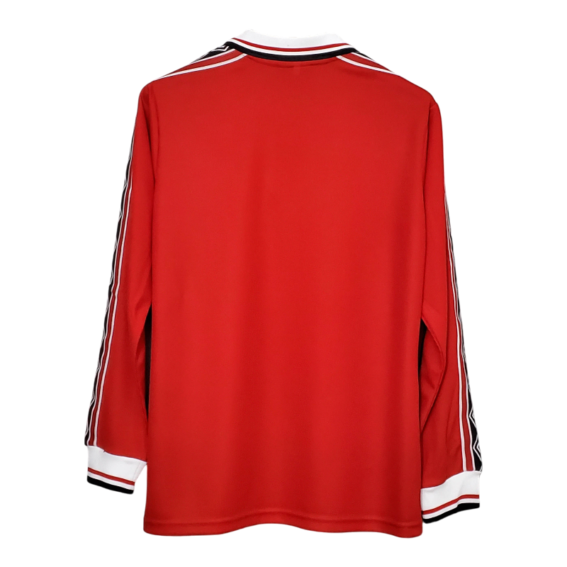 Manchester United 1998/1999 Long Sleeve Home Retro Shirt