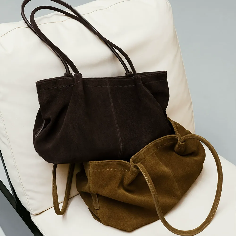 Soft Suede Tote Bag