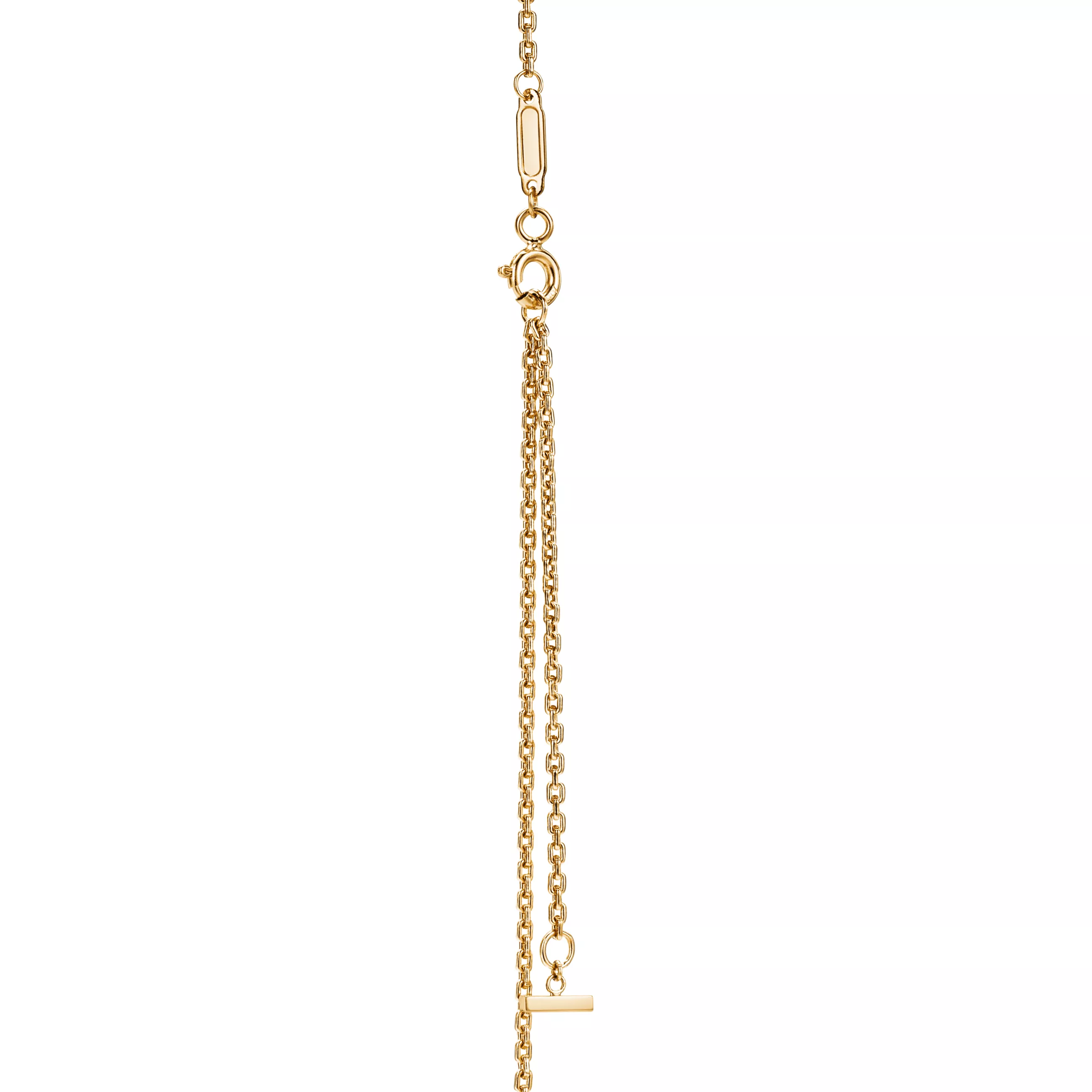 Tiffany T Smile Pendant in Yellow Gold, Small