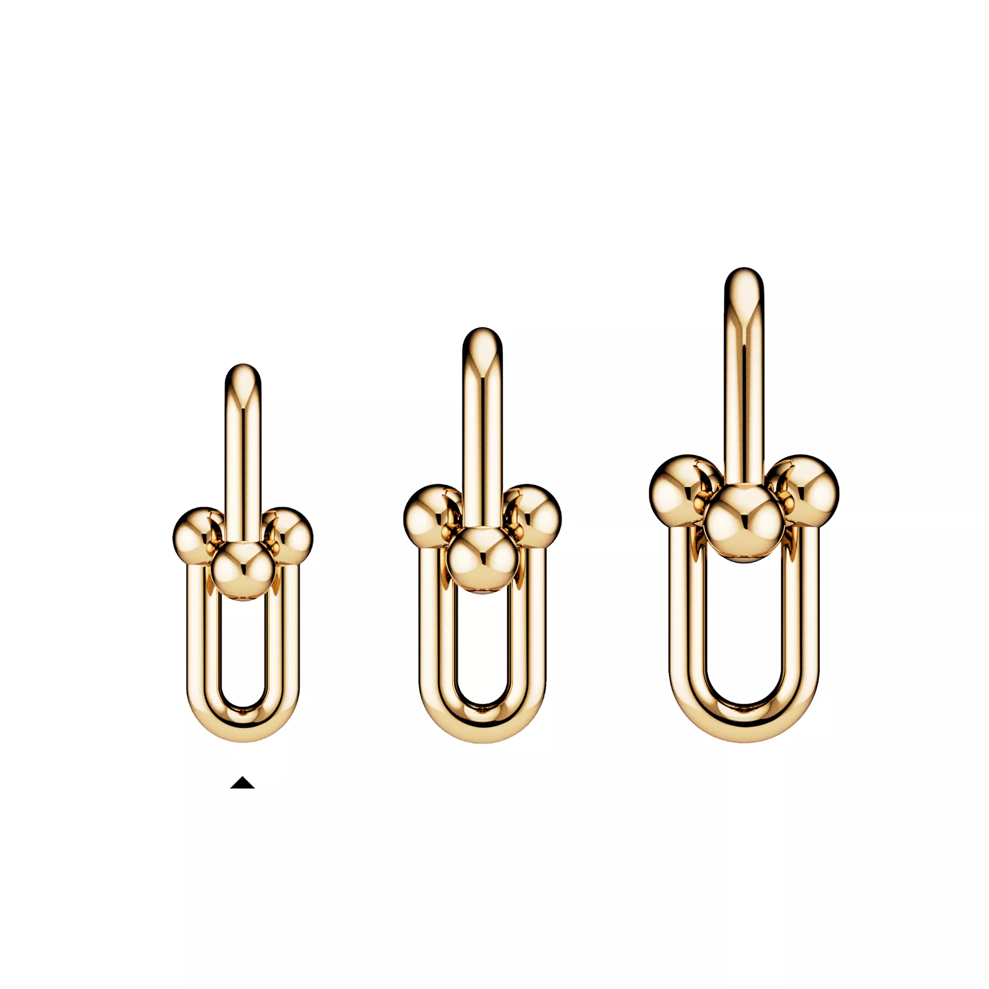 Tiffany HardWear Medium Link Earrings