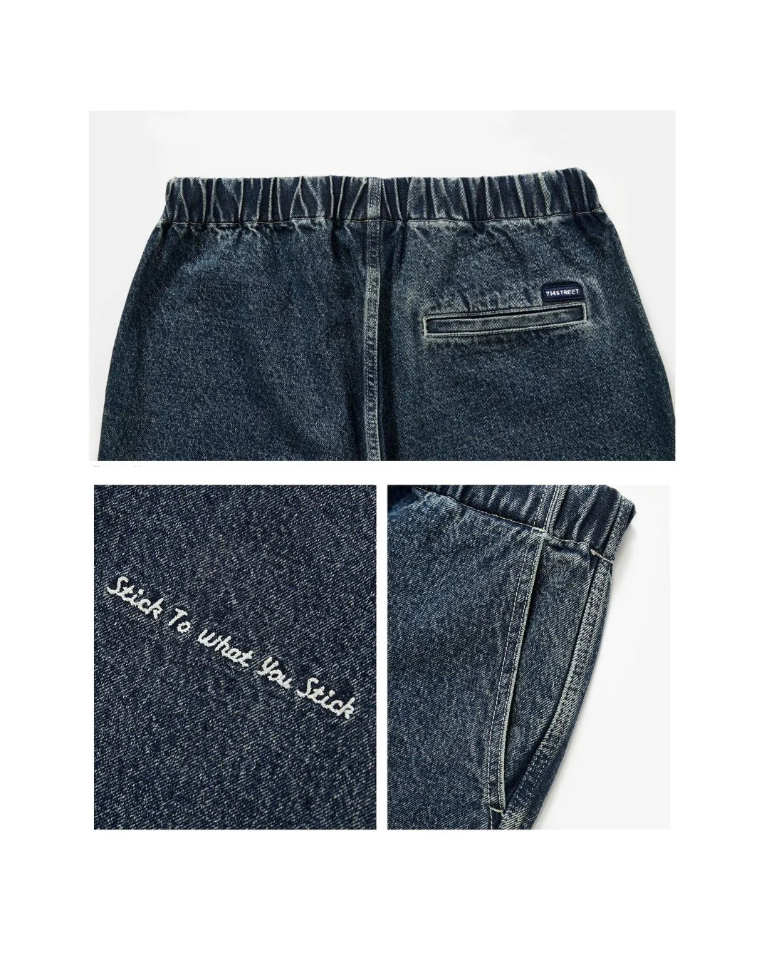 【10日以内お届け】Waist String Washed Denim DP027
