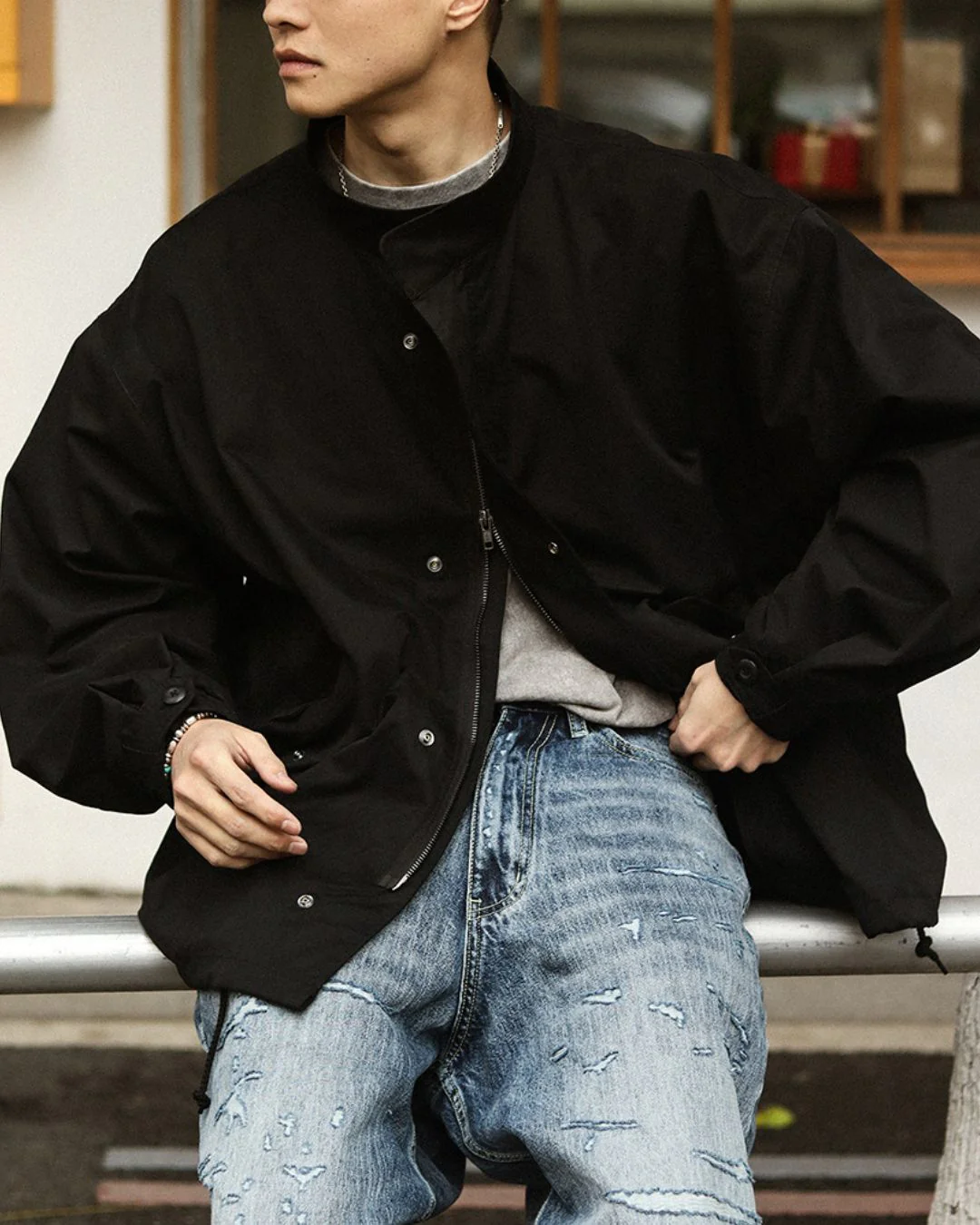 Windproof Stand Work Jacket JK212