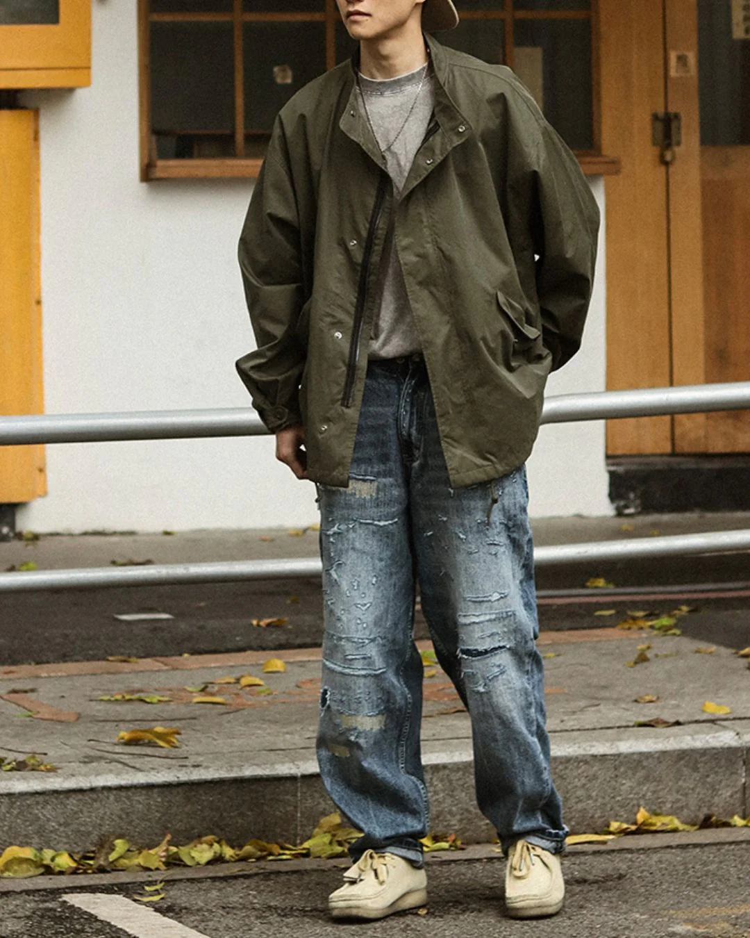 Windproof Stand Work Jacket JK212