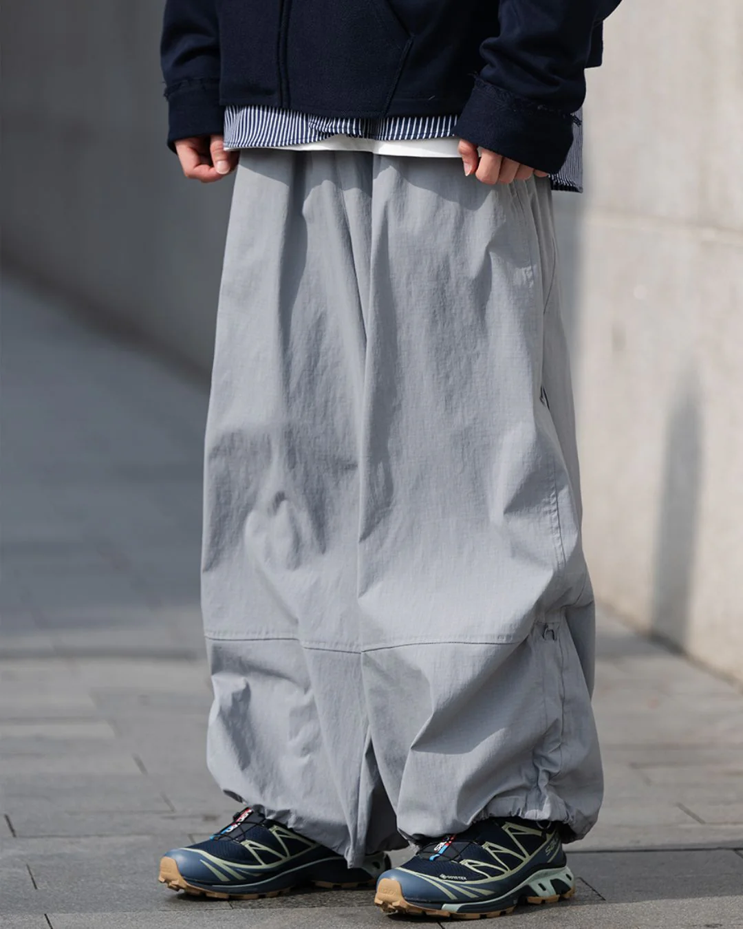 Nylon Drawstring Pants WP089