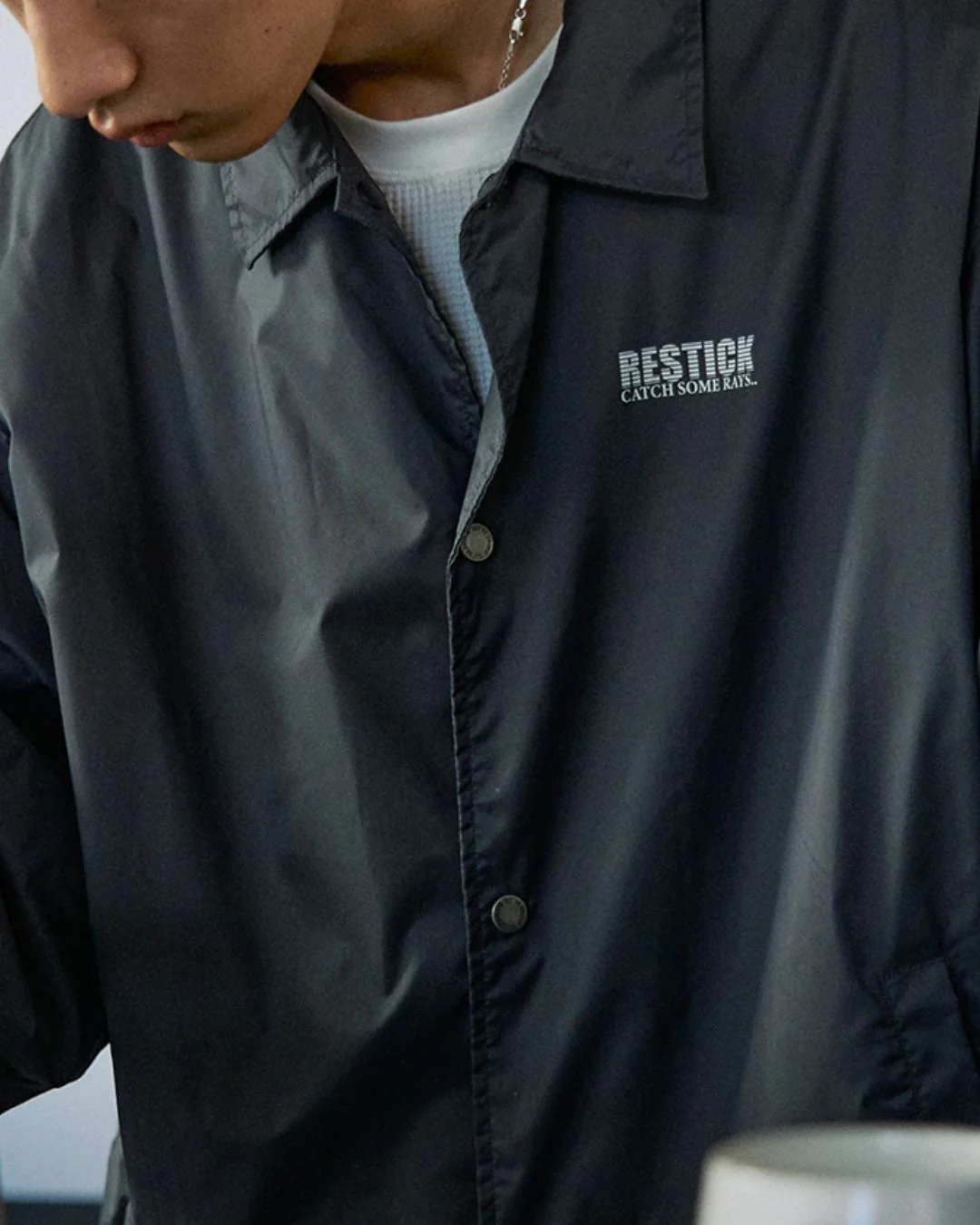 Nylon Coach Jacket JK228