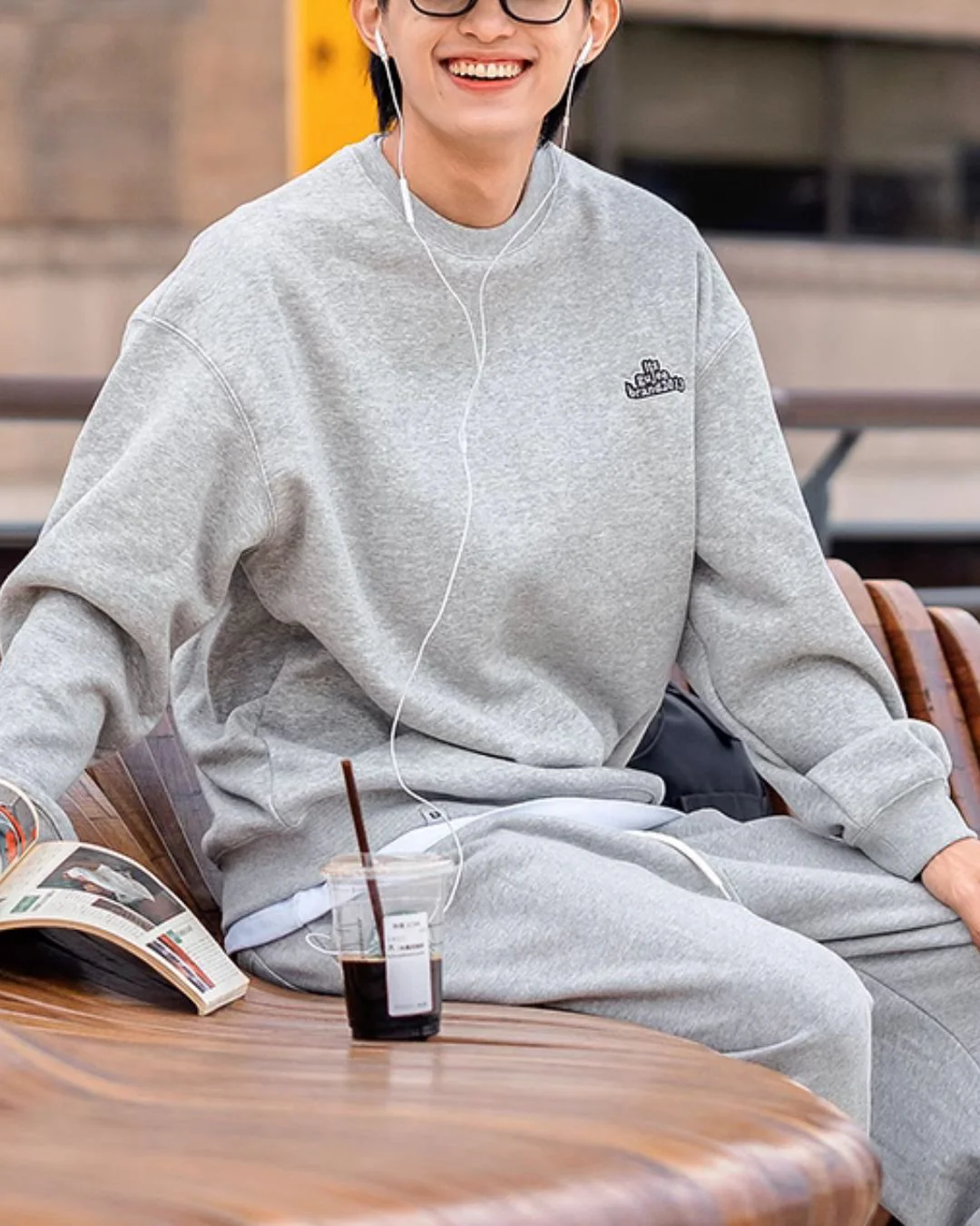 One Point Logo Sweat SW048