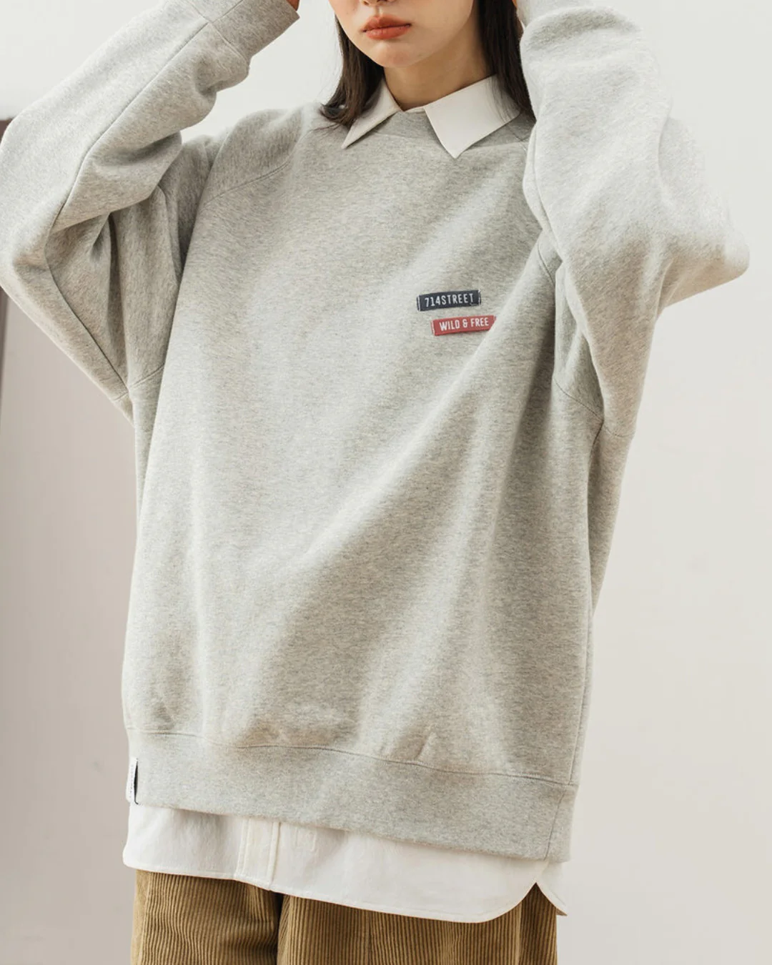 Heavy Weight Logo Sweat SW015
