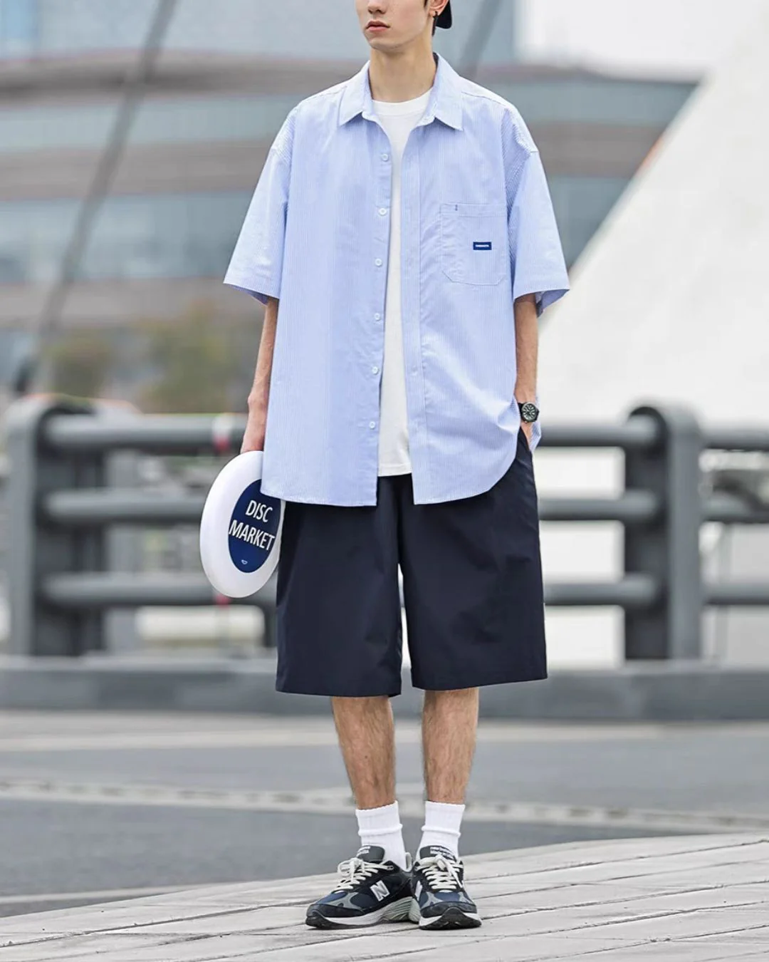 Casual Striped S/S Shirt SS056