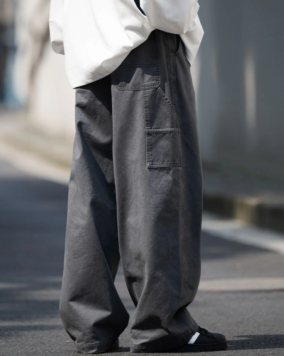Washed Cotton Work Pants CP054
