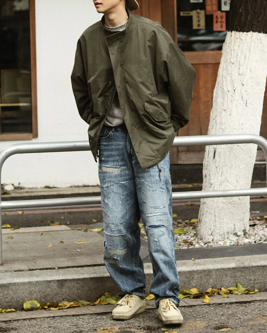 Windproof Stand Work Jacket JK212