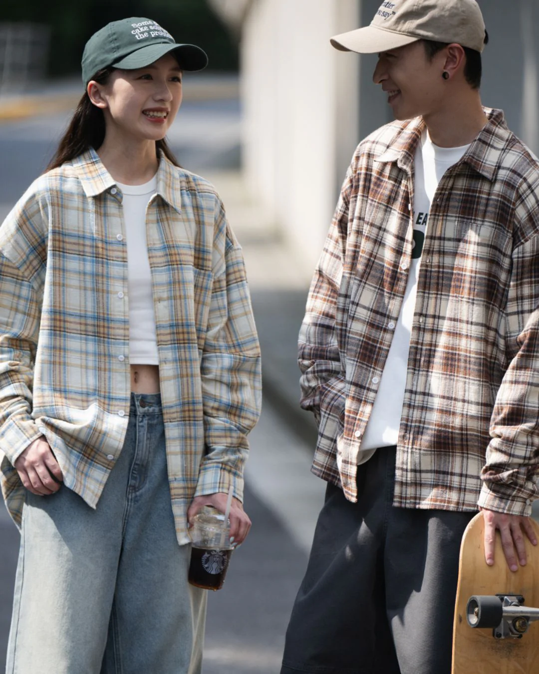 【10日以内お届け】Retro Mood Check Shirt LS081