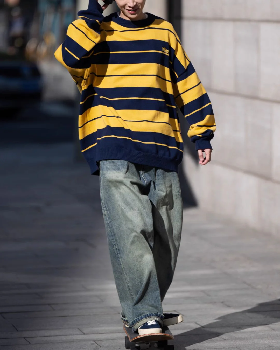 【10日以内お届け】Retro Border Sweat SW038
