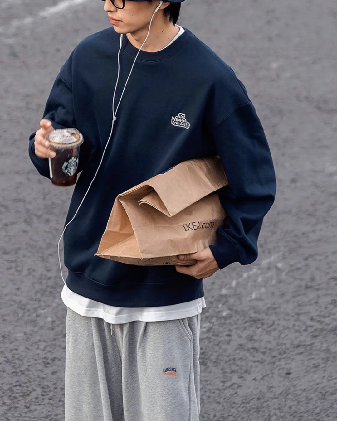 One Point Logo Sweat SW048