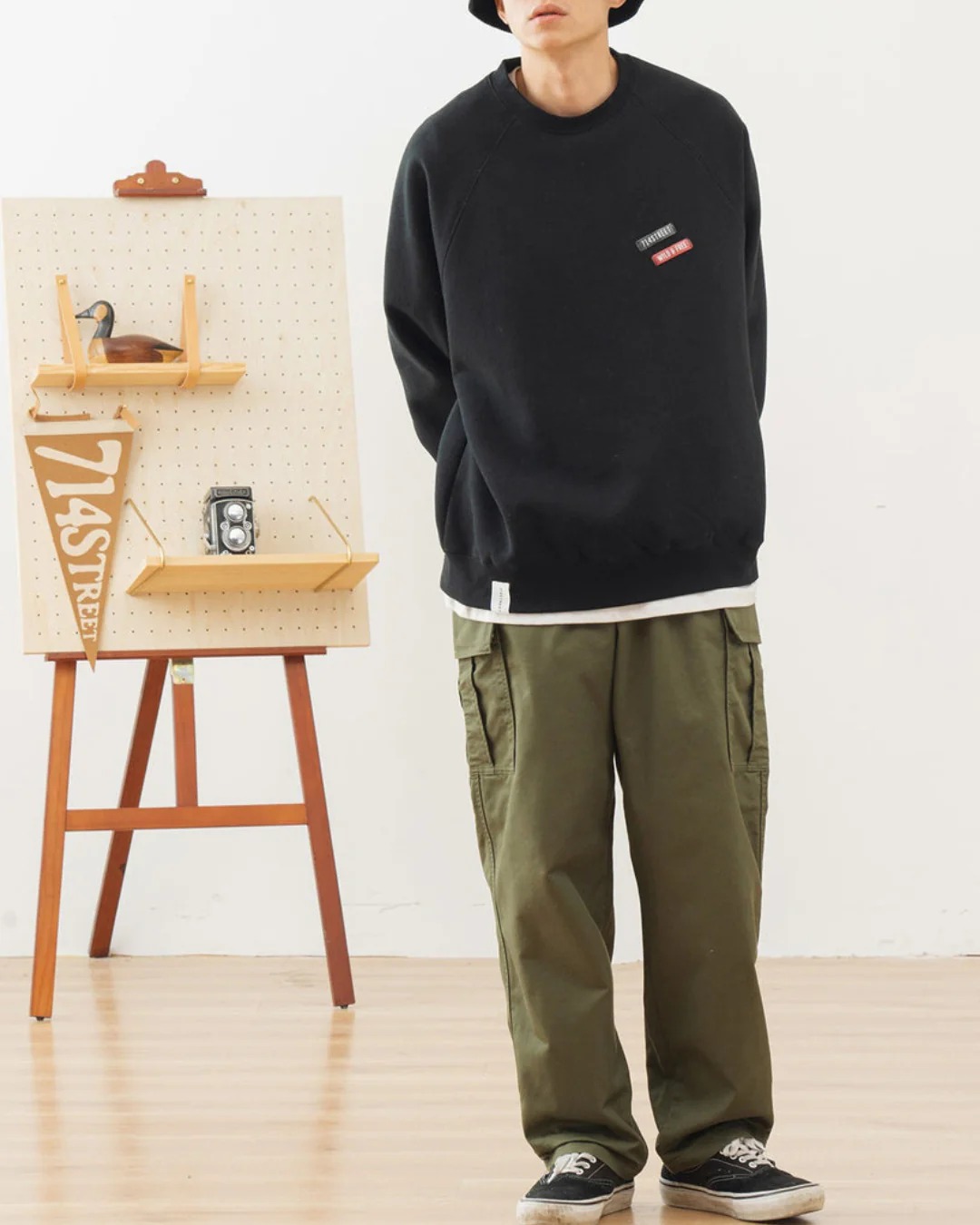 Heavy Weight Logo Sweat SW015
