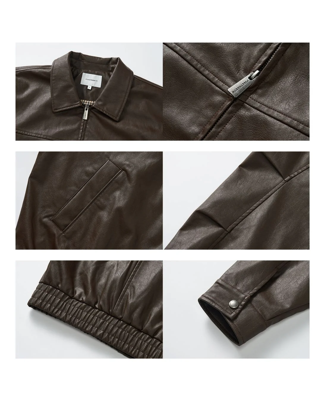 Basic Leather Jacket JK170