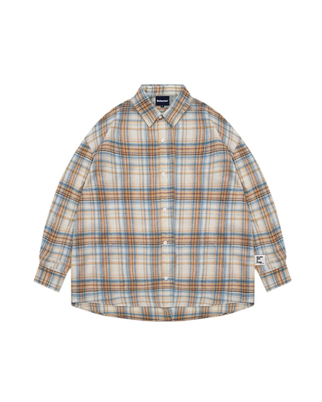 【10日以内お届け】Retro Mood Check Shirt LS081
