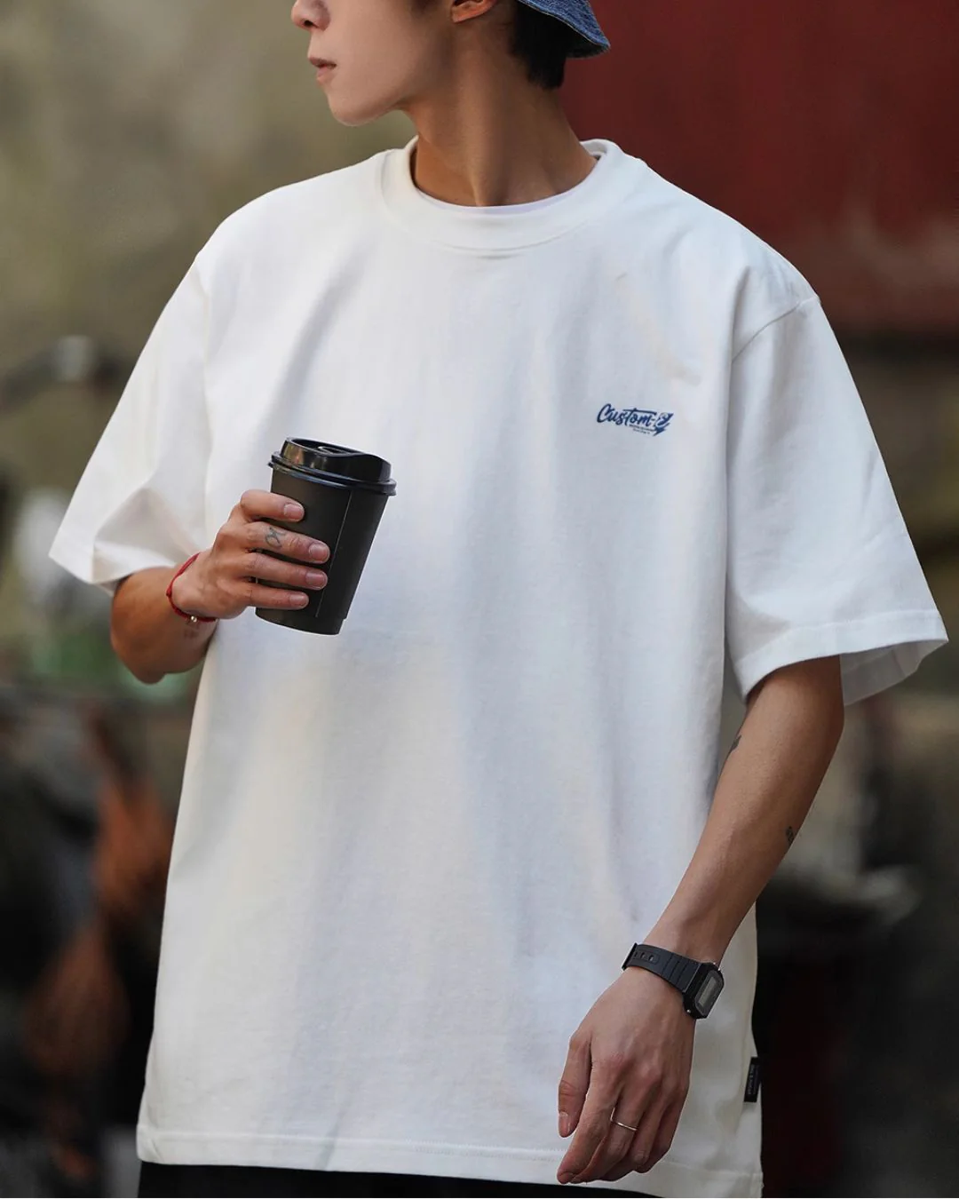 【セール】Back Logo T-shirt ST068