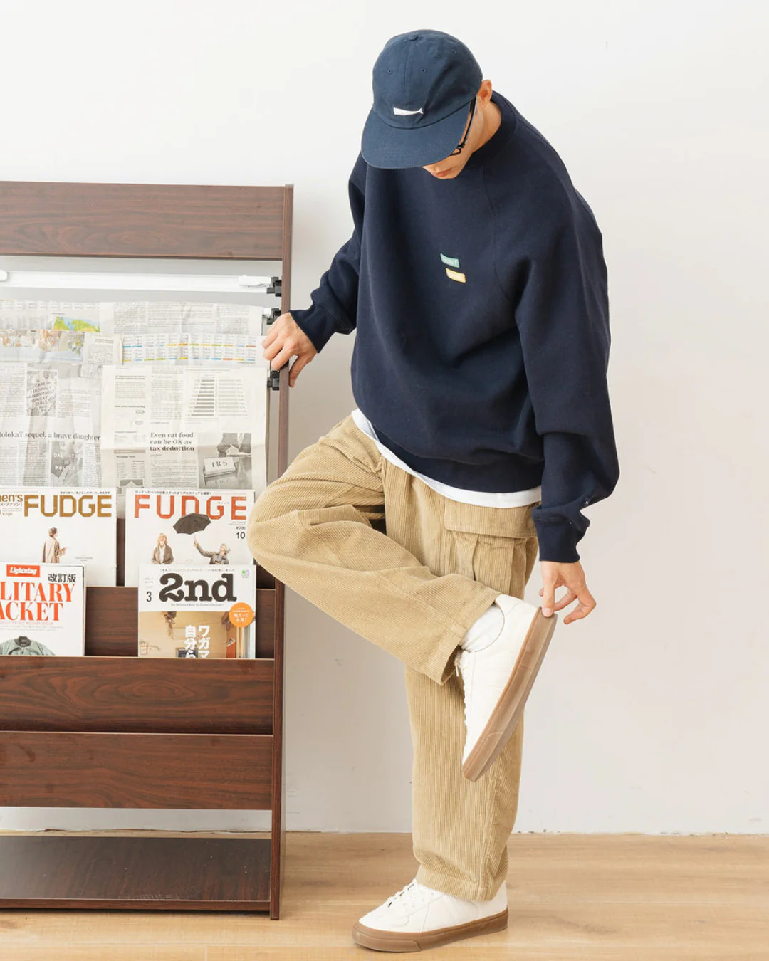 Heavy Weight Logo Sweat SW015