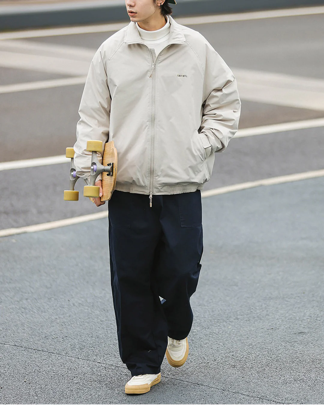 Casual Zip-up Jacket JK125