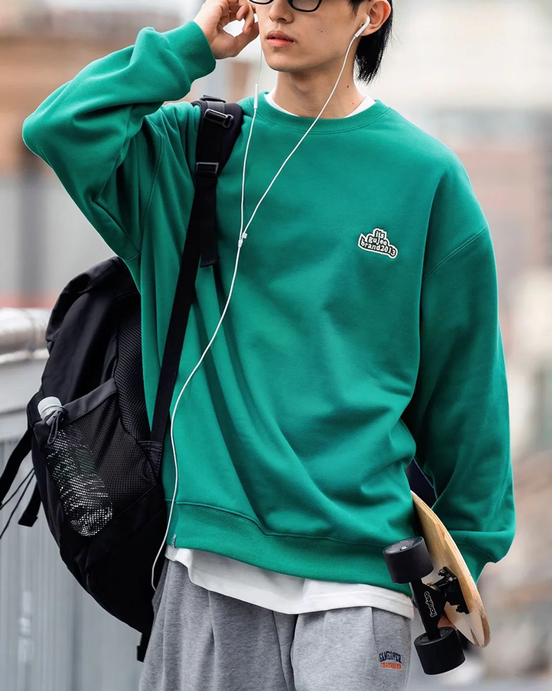 One Point Logo Sweat SW048