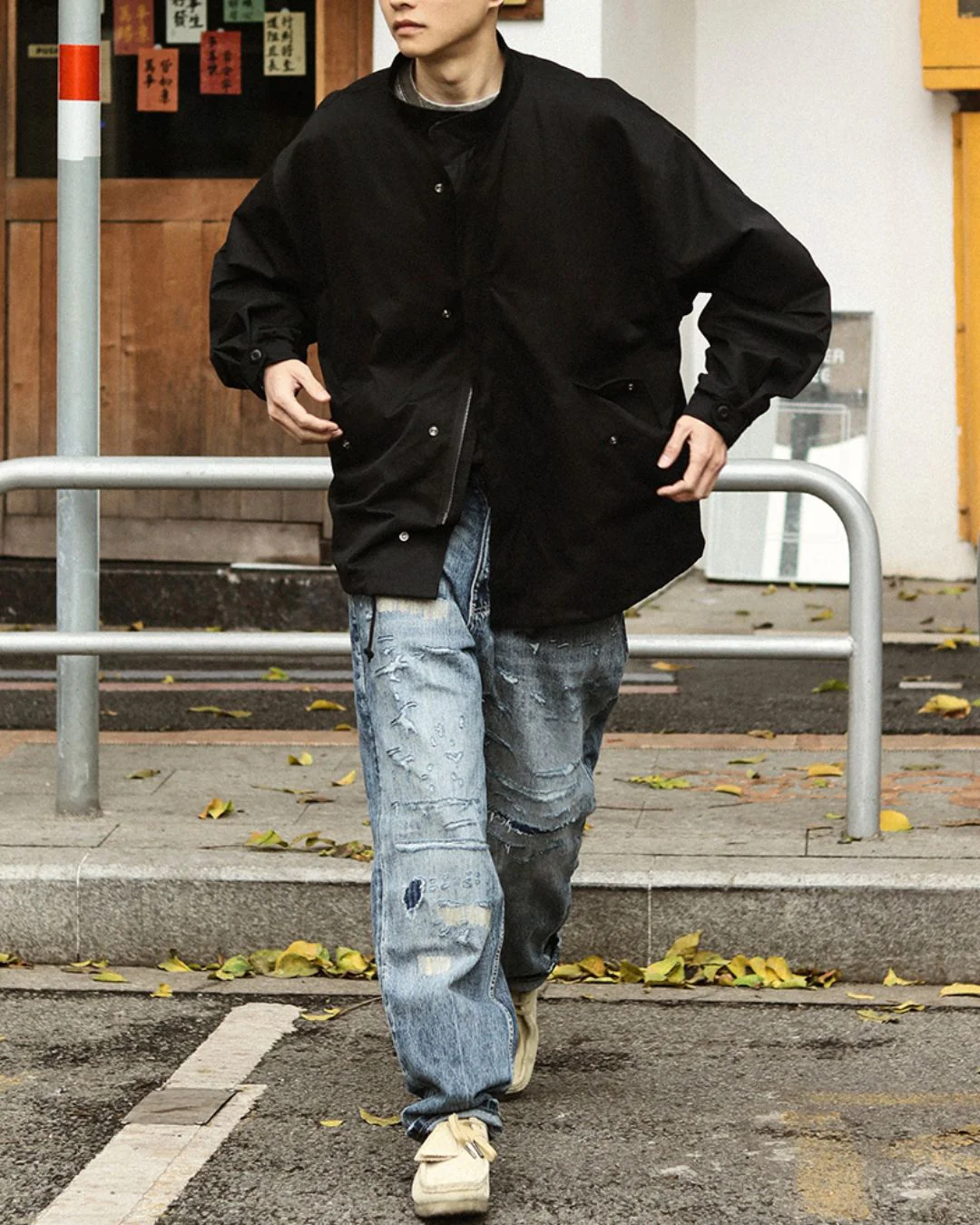 Windproof Stand Work Jacket JK212