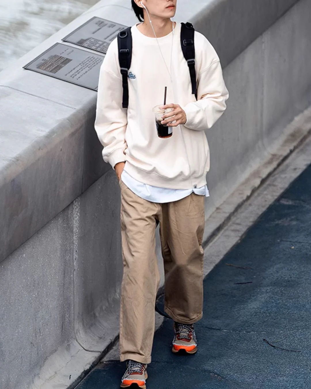 One Point Logo Sweat SW048