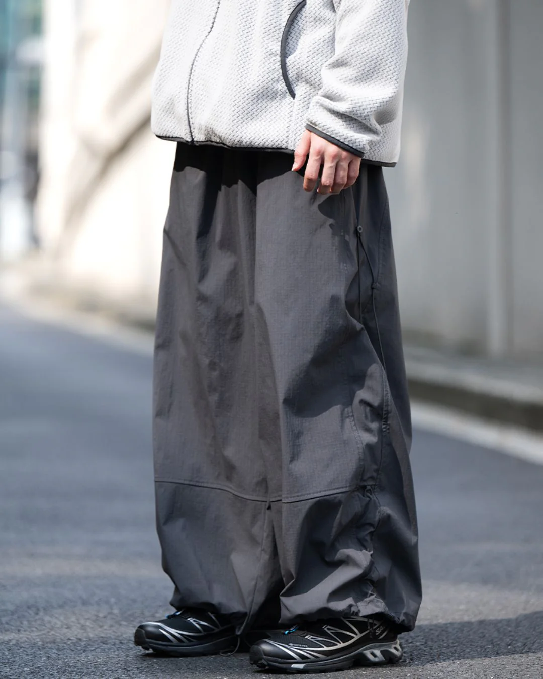 Nylon Drawstring Pants WP089