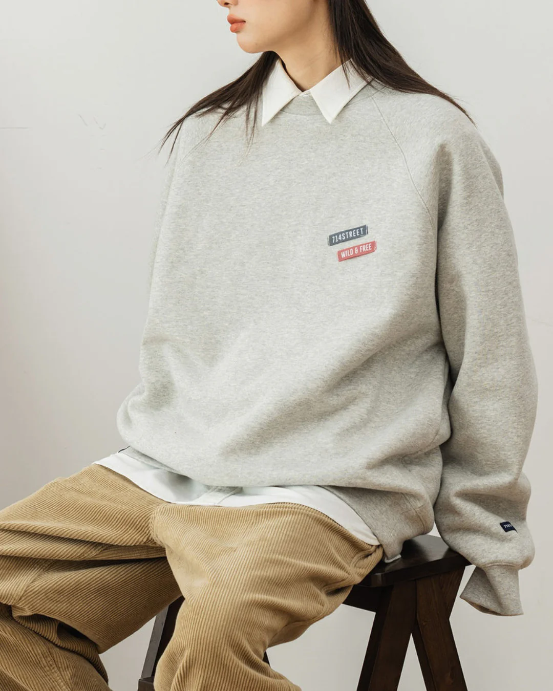 Heavy Weight Logo Sweat SW015