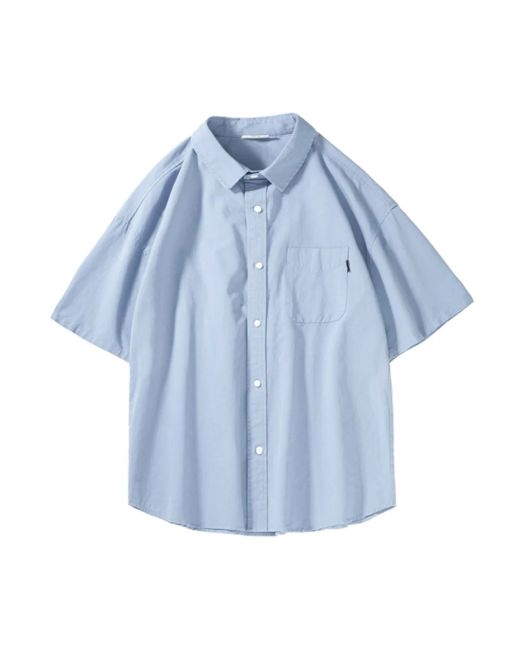 Plain Cotton Relaxed Shirt SS069