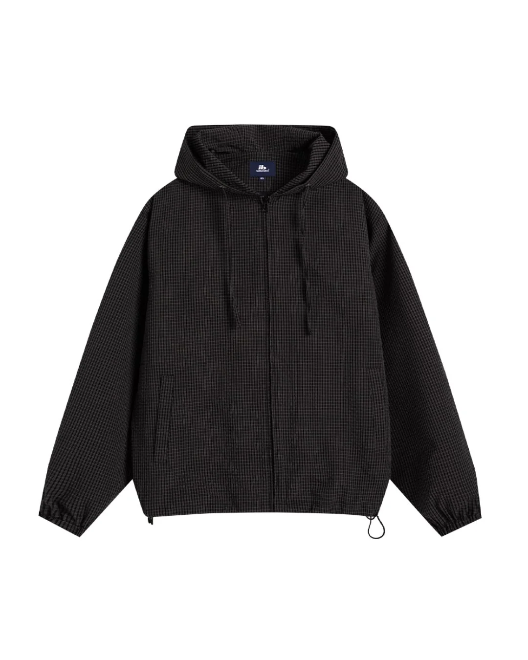 Check Full Zip Hoodie Jacket JK238