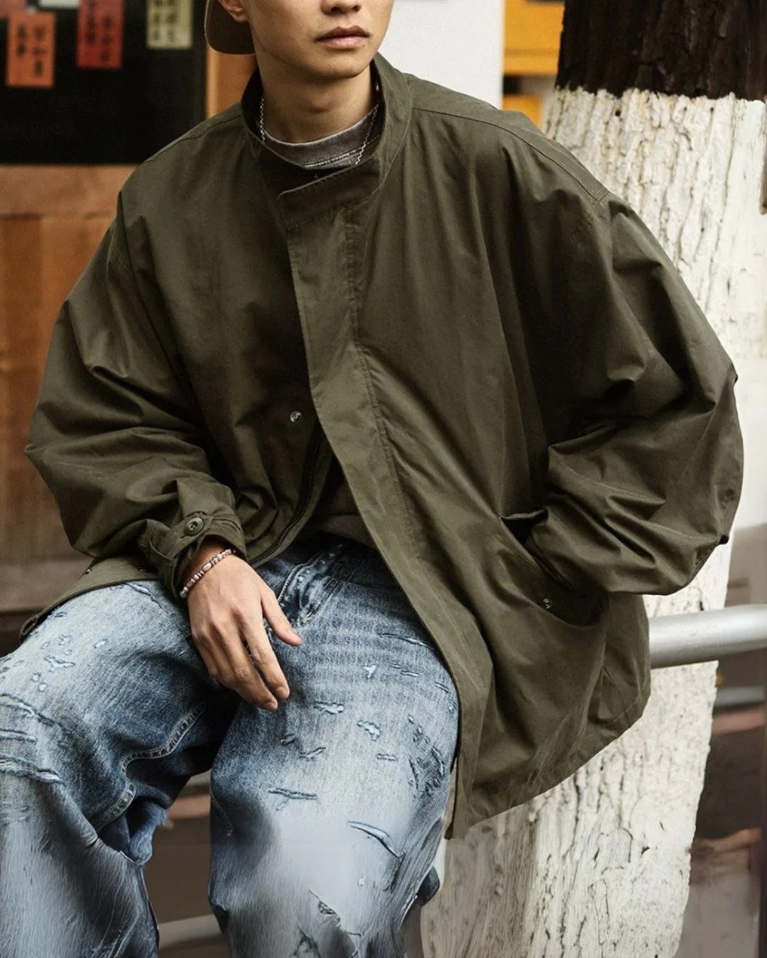 Windproof Stand Work Jacket JK212