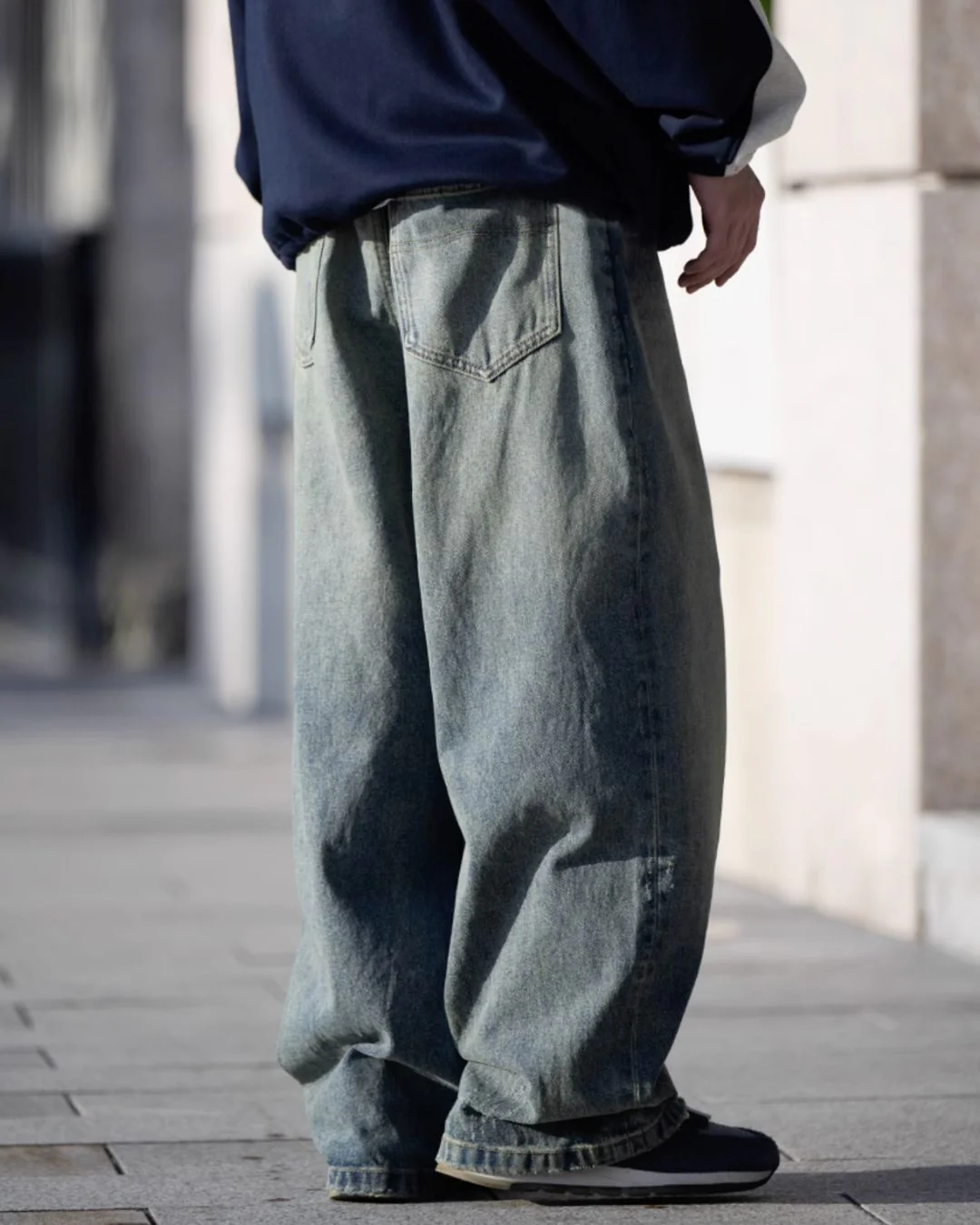 【10日以内お届け】Straight Washed Denim DP023