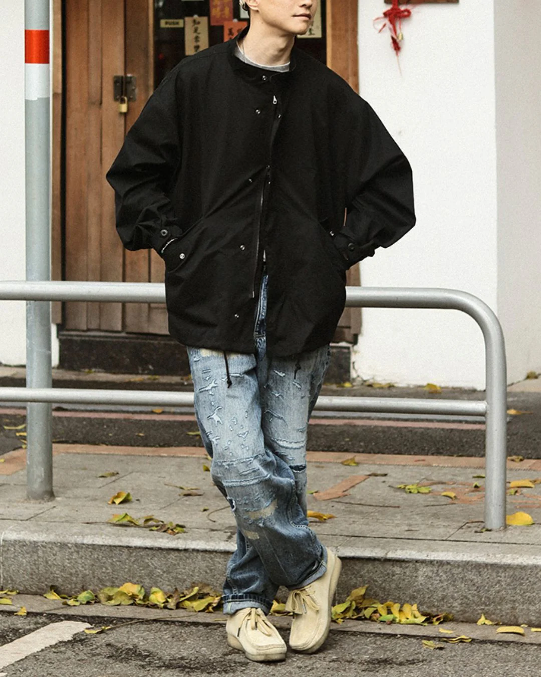 Windproof Stand Work Jacket JK212