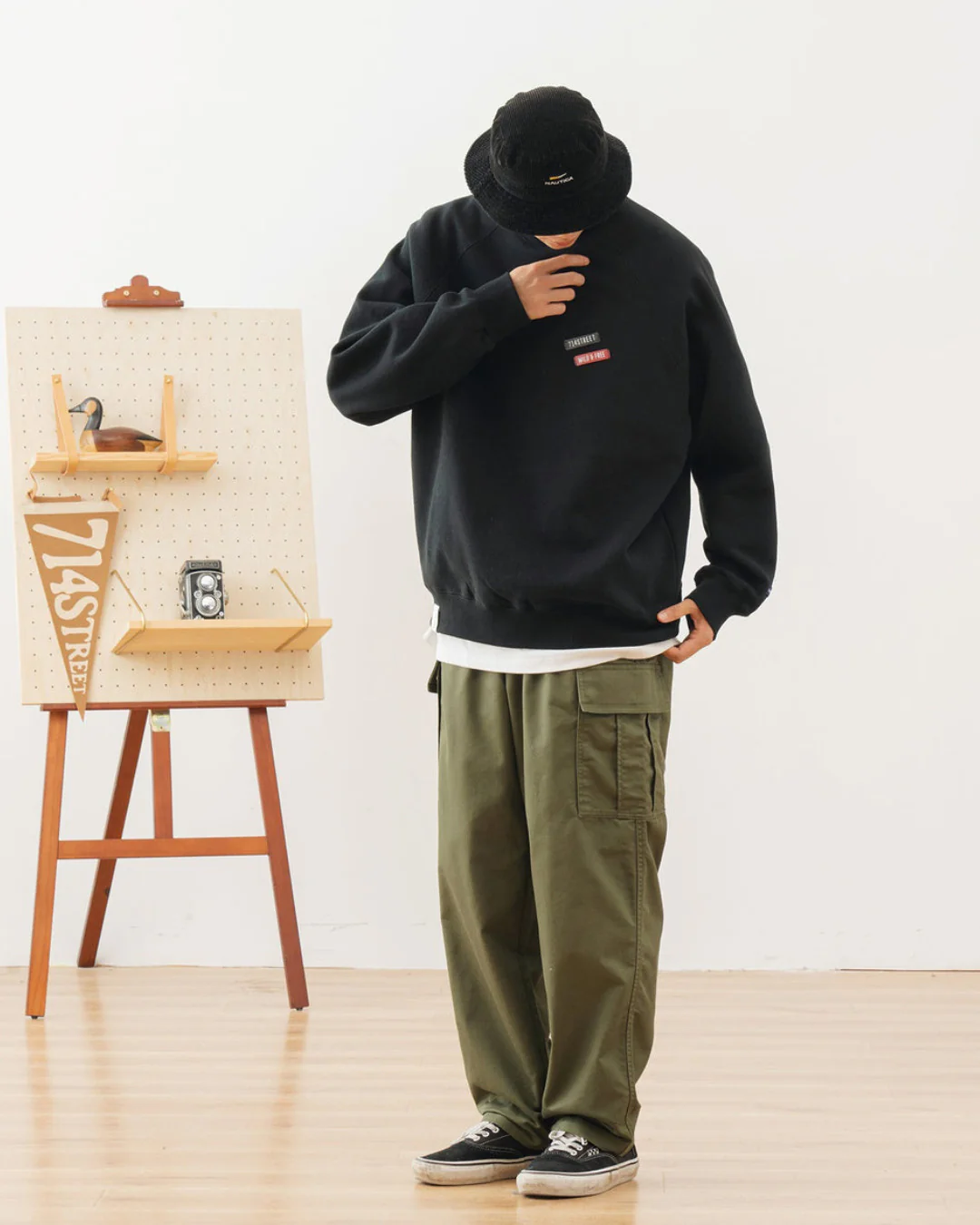 Heavy Weight Logo Sweat SW015