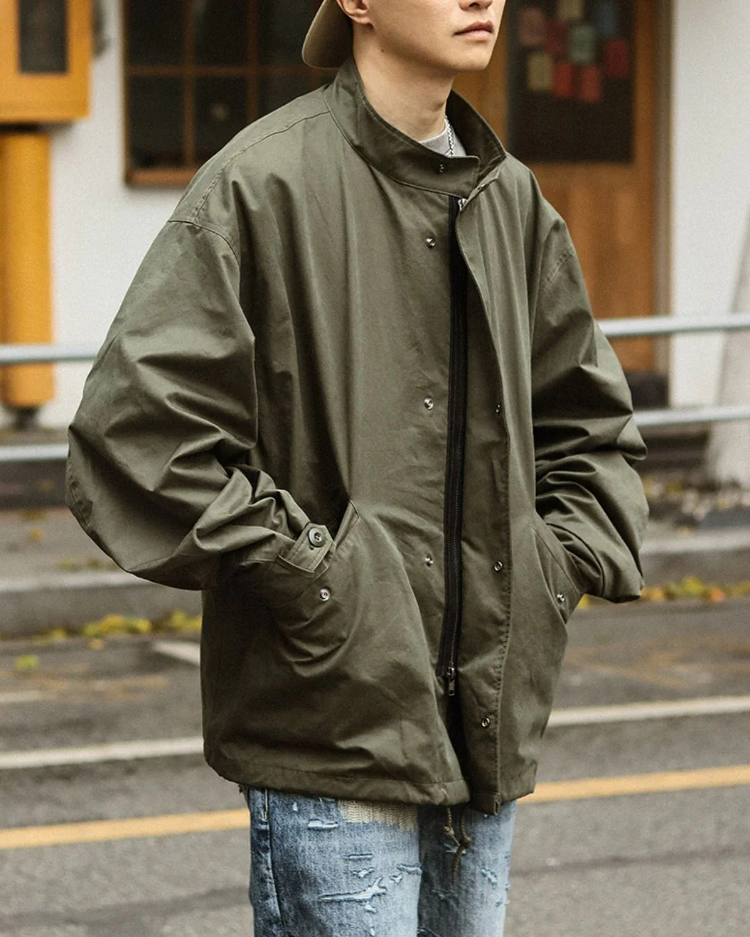 Windproof Stand Work Jacket JK212