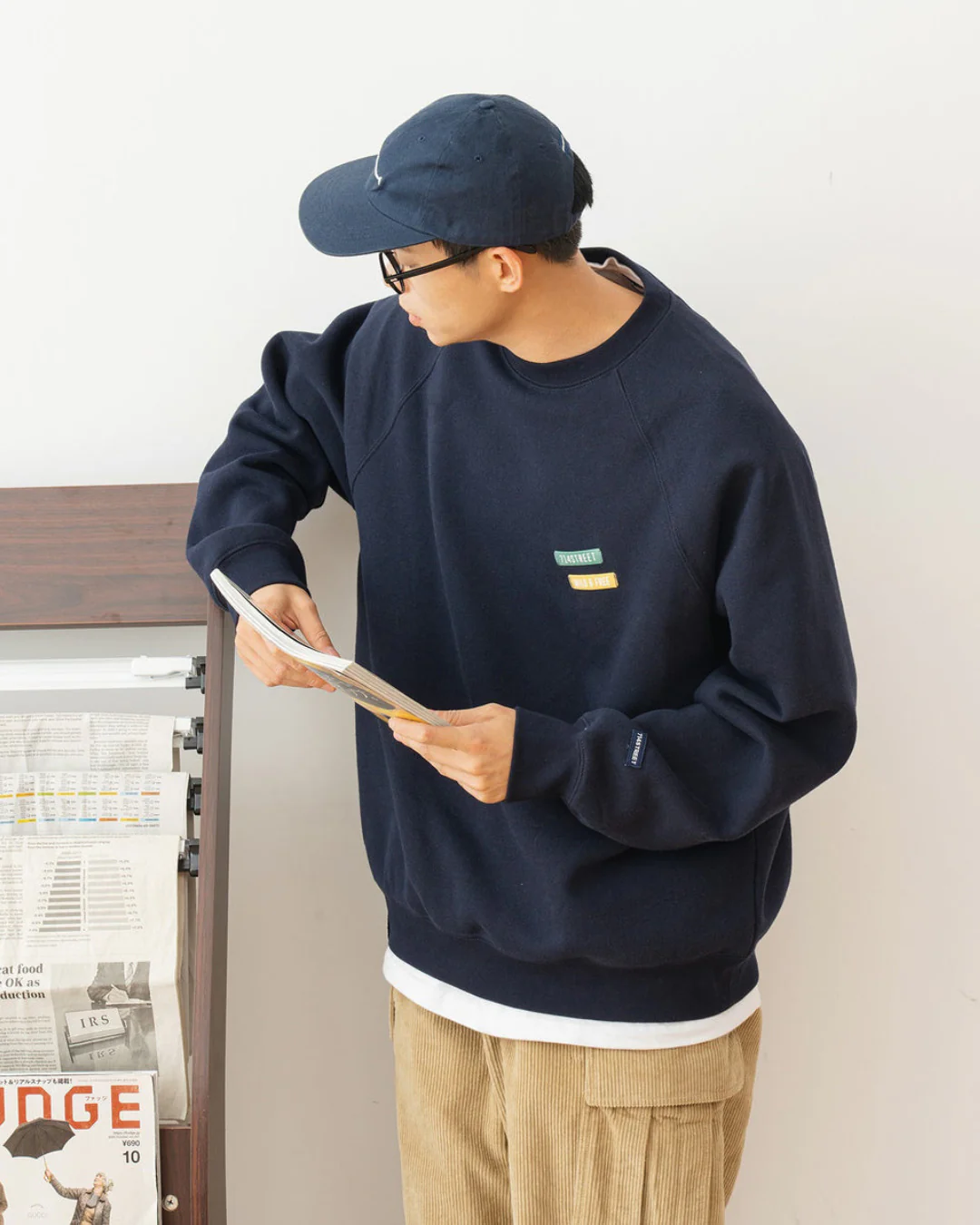 Heavy Weight Logo Sweat SW015