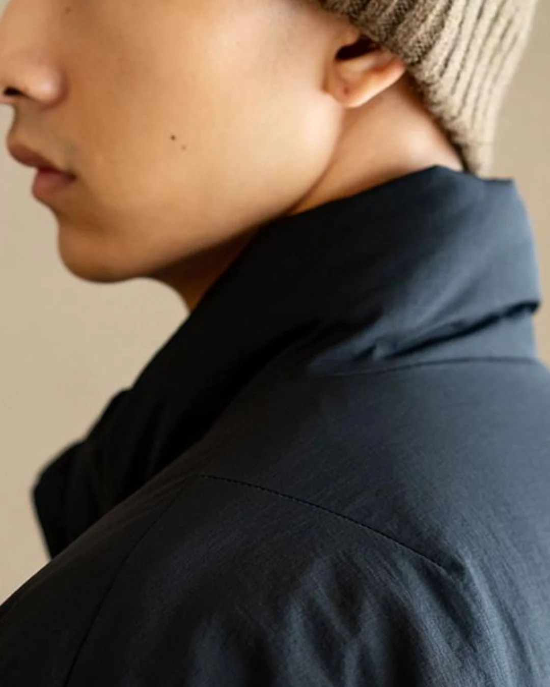 Scarf & Stand-collar Padded Jacket JK240