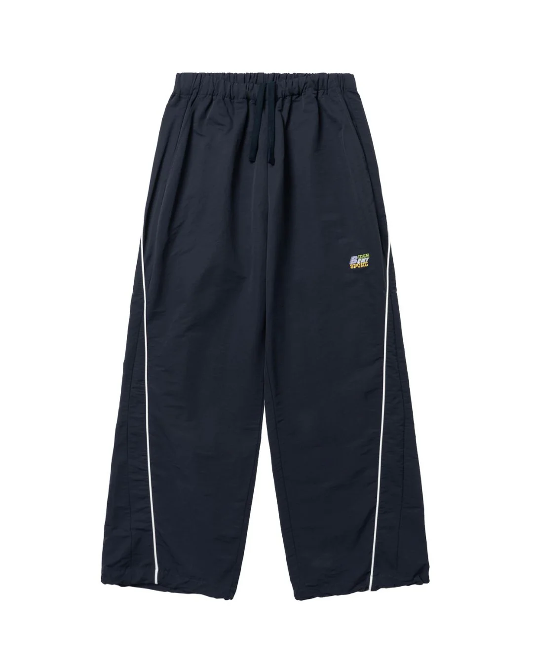 Side Line Drawstring Wide Pants WP087