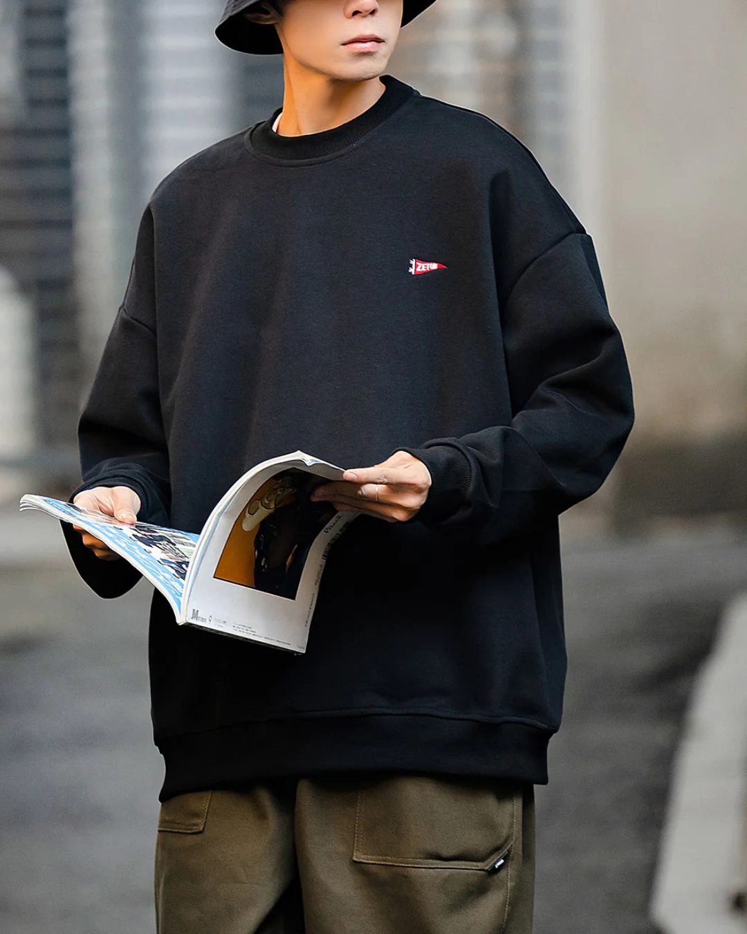 【予約販売】Back Print Sweat SW029